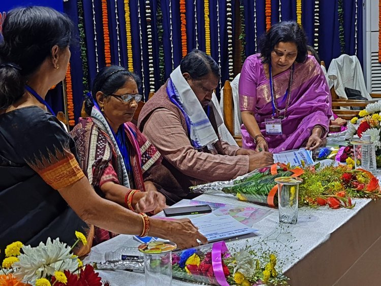ଷ୍ଟେଟ୍ ପ୍ରୋଗ୍ରେସିଭ୍ ୱଇମେନ୍ସ୍ ଫୋରମ୍ ପକ୍ଷରୁ ମହିଳା ଶିଶୁ ଅଧିକାର ନେଇ ଜାତୀୟ ସମାବେଶ