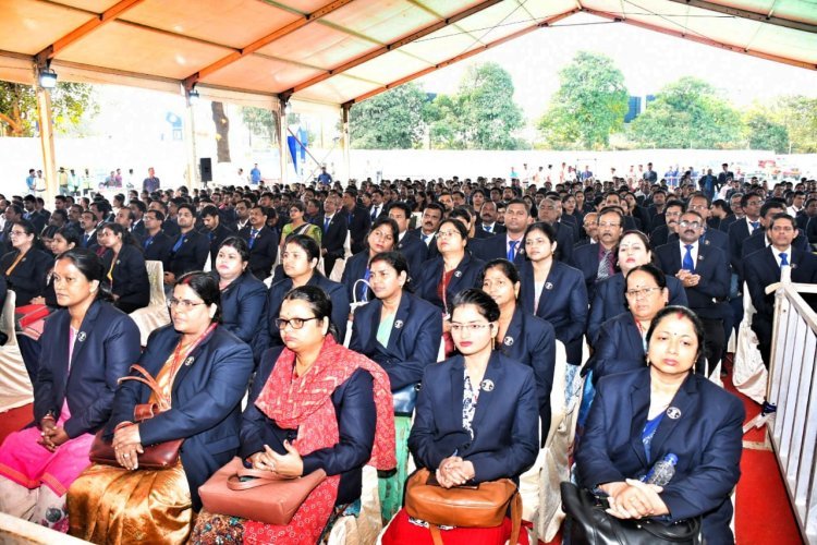 CM Attending the foundation laying ceremony of the Centre for Judicial Archives at Cuttack