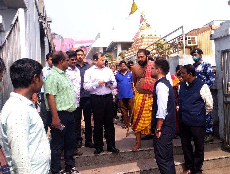 ମୁଖ୍ୟ  ଶାସନ ସଚିବଙ୍କ ପୁରୀ ଜିଲ୍ଲା ଗସ୍ତ  ଓ ବିଭିନ୍ନ ଉନ୍ନୟନ ମୂଳକ ପ୍ରକଳ୍ପର ସମୀକ୍ଷା,    Chief Secretary of Odisha Visit At Puri Sri Mandira