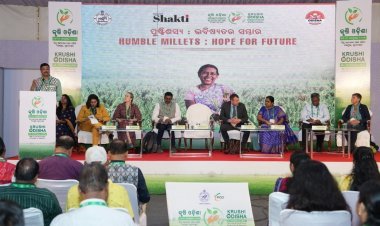 Chairing the seminar on “Humble Millets: Hope for Future