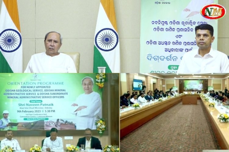 65 Officers Join Steel & Mining Department.        OFFICE OF THE CHIF MINISTER, ODISHA