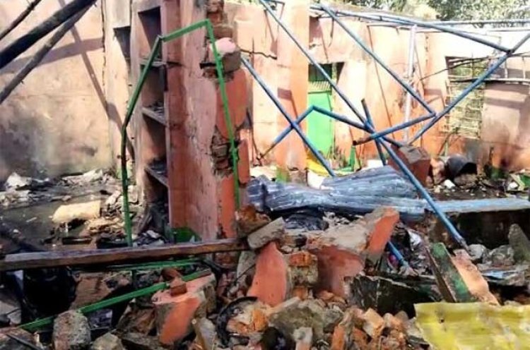 ବାଣ କାରଖାନାରେ ବିସ୍ଫୋରଣ, ୨ ମୃତ  ୨ ଗୁରୁତର , ବିସ୍ଫୋରଣ କାରଣ ଅସ୍ପଷ୍ଟ