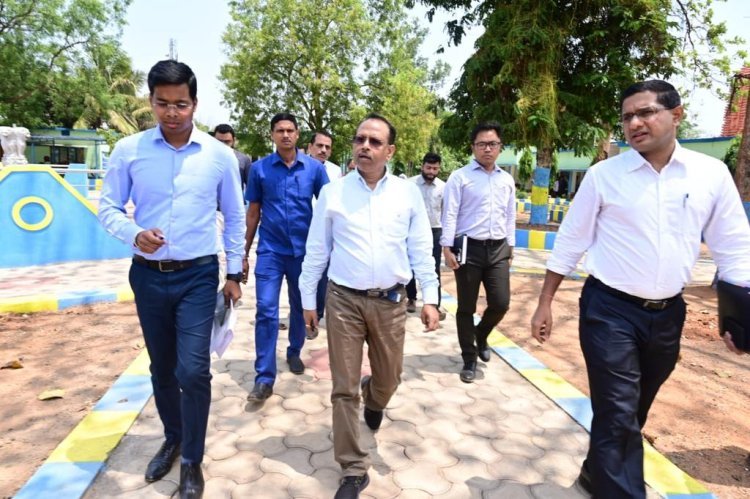 ମୁଖ୍ୟ ଶାସନ ସଚିବଙ୍କ କେନ୍ଦୁଝର ଜିଲ୍ଲା ଗସ୍ତ