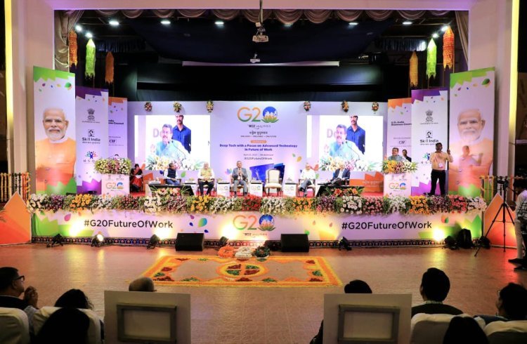 ଭୁବନେଶ୍ୱର ଠାରେ ଜି-୨୦ “ଭବିଷ୍ୟତର କାର୍ଯ୍ୟଶୈଳୀ ଓ ଦକ୍ଷତା ପ୍ରଦର୍ଶନୀ” ଉଦଘାଟିତ