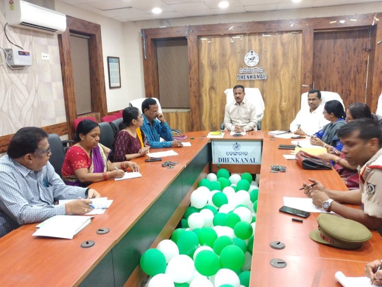 ସମ୍ଭାବ୍ୟ ବାତ୍ୟାର ସଫଳ ମୁକାବିଲା ନିମନ୍ତେ ପ୍ରସ୍ତୁତି ବୈଠକ