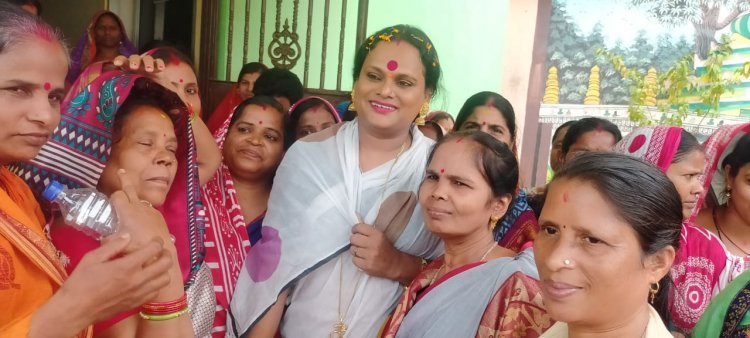 ମୁକ୍ତା ଉପଦେଷ୍ଟା ମୀରା ପରିଡ଼ା ଙ୍କ ଭୁବନ ଗସ୍ତ  