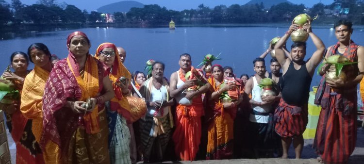 ଶନିଶ୍ଚରାୟ ଦେବଙ୍କ କଳସ ଯାତ୍ରା