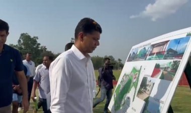 ଭଦ୍ରକରେ ମନ୍ତେଇ ବ୍ରିଜ ନିର୍ମାଣ ଅଗ୍ରଗତିର ଅନୁଧ୍ୟାନ କରୁଛନ୍ତି 5T ସଚିବ