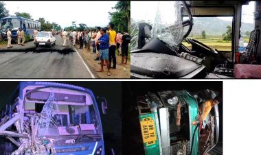 ଦୁର୍ଘଟଣା ଘଟାଇ ଥିବା ଓଏସଆରଟିସି ବସ୍ ଡ୍ରାଇଭରକୁ ଧରିଲା ପୋଲିସ