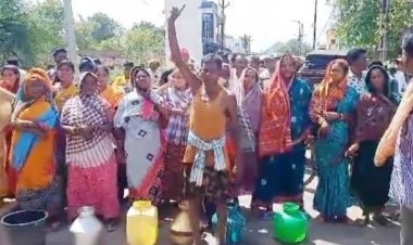 ପାନୀୟ ଜଳ ଯୋଗାଣ ସମସ୍ୟା ନେଇ ଜାତୀୟ ରାଜପଥ ଅବରୋଧ