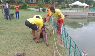 ବ୍ରହ୍ମପୁର ପାର୍କ ଜଳାଶୟରୁ ୨ ଶବ ଉଦ୍ଧାର