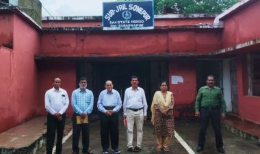 ଶିଶୁସୁରକ୍ଷା ବିଶେଷଜ୍ଞ କମିଟି ର ସୋନପୁର ଉପକାରାଗାର ପରିଦର୍ଶନ l 