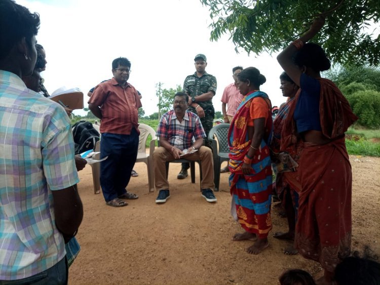 ସୁବର୍ଣ୍ଣପୁର ଜିଲ୍ଲପାଳ ଙ୍କ ଝରାପଡା ବସ୍ତି ପରିଦର୍ଶନ