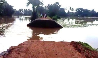 ତିର୍ତ୍ତୋଲ ଓ କୁଜଙ୍ଗରେ ମହାନଦୀର ପ୍ରଥମ ବନ୍ୟାଜଳ ,  ମନୁଷ୍ୟ କୃତ ସନ୍ଦେହ