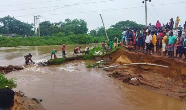 ବାଳକାଟୀ-ପୁରୀ ମୁଖ୍ୟ କେନାଲରେ ୨୦ ଫୁଟର ଘାଇ