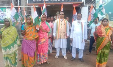 କଂଗ୍ରେସ ତରଫରୁ ବ୍ଲକ ଘେରାଉ