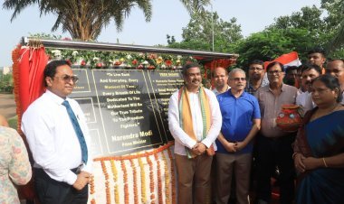 ବୀର ପାଇକ ମାଟି ବରୁଣେଇରେ ‘ମୋ ମାଟି ମୋ ଦେଶ’ ଅଭିଯାନରେ ସାମିଲ ହେଲେ କେନ୍ଦ୍ରମନ୍ତ୍ରୀ