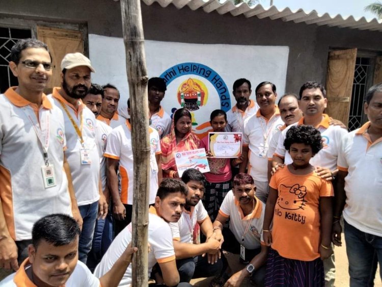 ମା' ତାରିଣୀ ହେଲପିଙ୍ଗ ହ୍ୟାଣ୍ଡସ ତରଫରୁ ବାସଗୃହ ପ୍ରଦାନ