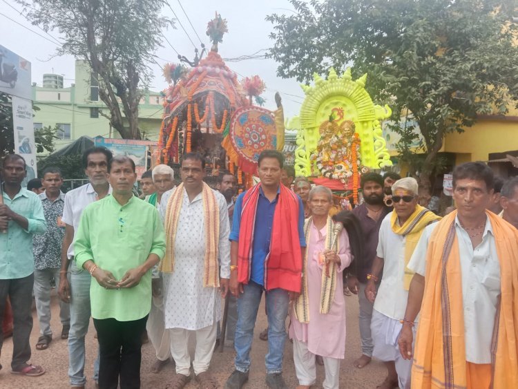 " କାପୁଡ଼ିଆ ସମାଜ " ତରଫରୁ ବଳଦେବ ଜିୟୁ ଙ୍କ ଜନ୍ମୋତ୍ସବ ଓ ରକ୍ଷା ବନ୍ଧନ ପାଳିତ