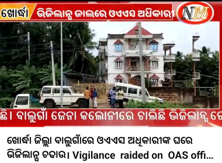 ଭିଜିଲାନ୍ସ ଜାଲରେ ଓଏଏସ ଅଧିକାରୀ