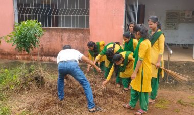 ଭୁବନ ମହିଳା  ମହାବିଦ୍ୟାଳୟରେ  "ସ୍ବଚ୍ଛତା ହିଁ ସେବା"  ଅନୁଷ୍ଠିତ