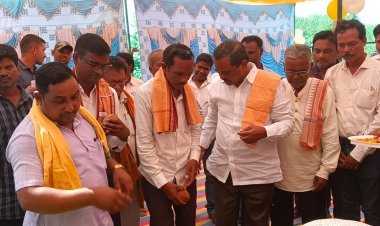 ବିଧାୟକଙ୍କ ଦ୍ବାରା ବିନିକା ମହାନଦୀ ସେତୁ ରିଙ୍ଗ ରୋଡର ଶିଳାନ୍ୟାସ