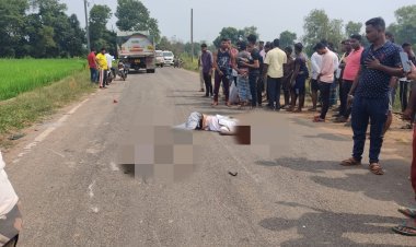 ଖୋର୍ଦ୍ଧା ରେ ଦୁର୍ଘଟଣା, ଜଣେ ମୃତ