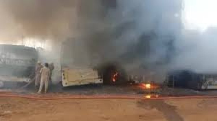 ରାଜଧାନୀରେ ଜଳିଗଲା ୫ ବସ୍