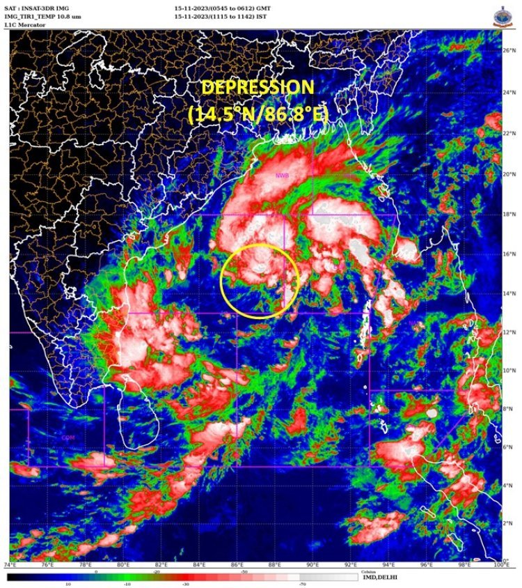 ବଙ୍ଗୋପସାଗରରେ ସୃଷ୍ଟ ଲଘୁଚାପ ସକ୍ରିୟ