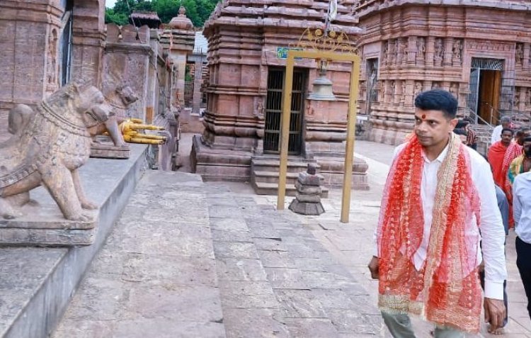 ମା’ ତାରାତାରିଣୀଙ୍କ ଆଶୀର୍ବାଦ ନେବେ ବିଜେଡି ନେତା ଭି.କେ ପାଣ୍ଡିଆନ