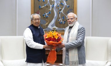 ପ୍ରଧାନମନ୍ତ୍ରୀଙ୍କୁ ସାକ୍ଷାତ କଲେ ଛତିଶଗଡ ରାଜ୍ୟପାଳ ବିଶ୍ବଭୂଷଣ ହରିଚନ୍ଦନ