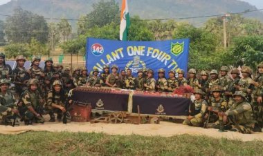 ବିପୁଳ ବିସ୍ଫୋରକ ସାମଗ୍ରୀ ସହ ବନ୍ଧୁକ ତିଆରି ସାମଗ୍ରୀ ଜବତ