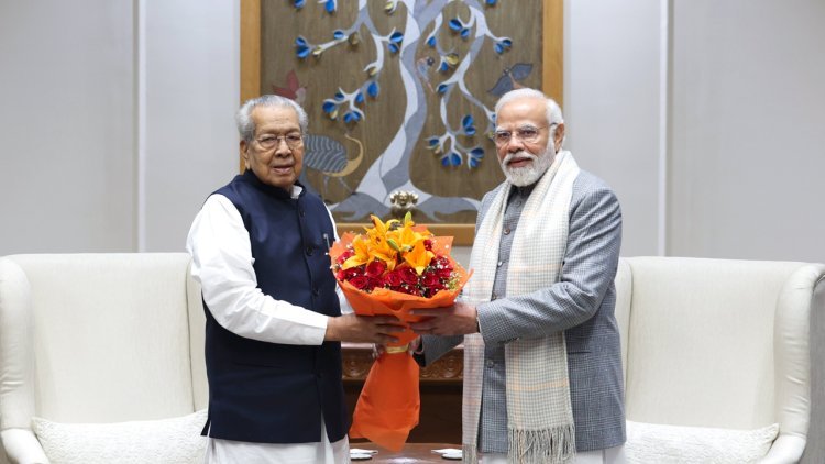 ପ୍ରଧାନମନ୍ତ୍ରୀଙ୍କୁ ସାକ୍ଷାତ କଲେ ଛତିଶଗଡ ରାଜ୍ୟପାଳ ବିଶ୍ବଭୂଷଣ ହରିଚନ୍ଦନ