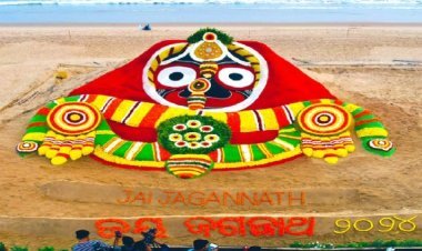 ବାଲୁକା କଳାରେ ମହା ପ୍ରଭୁଙ୍କ ବଡ଼ ସିଂହାର ବେଶ