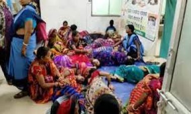ଅପରେସନ ପରେ ଚଟାଣରେ ଶୋଇଲେ ୨୯ ମହିଳା,ହସ୍ପିଟାଲରେ ମିଳିଲାନି ବେଡ୍
