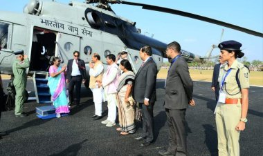 କେନ୍ଦୁଝରରେ ରାଷ୍ଟ୍ରପତି