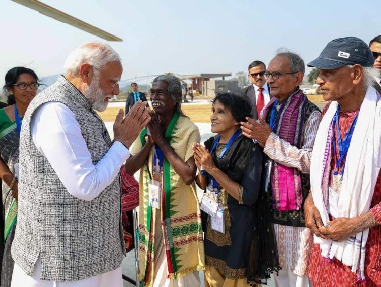 ପଶ୍ଚିମ ଓଡ଼ିଶାର ବ୍ୟକ୍ତି ବିଶେଷ ଙ୍କୁ ଭେଟି ଖୁସି ଅନୁଭବ କଲେ ପ୍ରଧାନମନ୍ତ୍ରୀ ମୋଦୀ