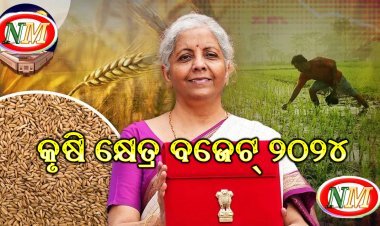 ବଜେଟ୍‌ ୨୦୨୪: କୃଷି କ୍ଷେତ୍ର ଲାଗି ୧.୫୨ ଲକ୍ଷ କୋଟି ଟଙ୍କା ଆବଣ୍ଟିତ