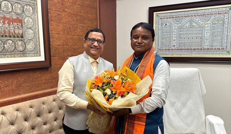 IFFCO Paradeep's Unit Head Shri K.J Patel met the Hon'ble Chief Minister of Odisha Shri. Mohan Charan Majhi
