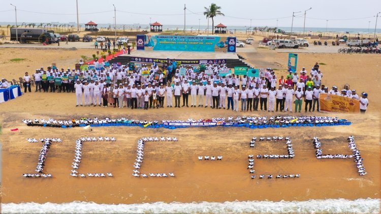 Indian Coast Guard conducts International Coastal Cleanup (ICC) day