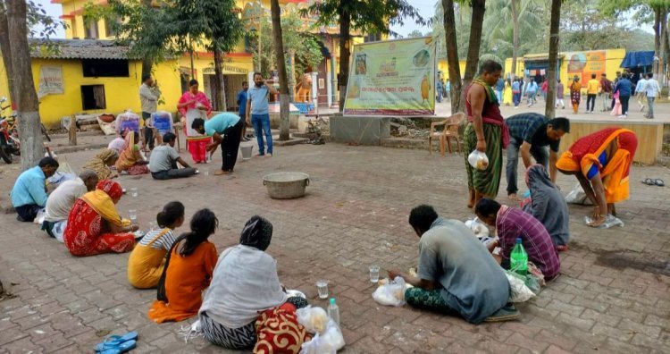 ଆୟୋଜିତ ହେଲା ଦରିଦ୍ର ନାରାୟଣ ସେବା