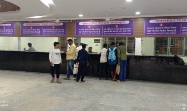 Shifting of Ticket Counters at BBSR Station