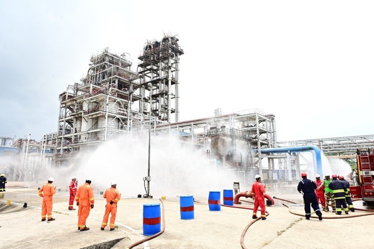 Level-II Onsite Disaster Drill conducted by IndianOil Paradip Refinery