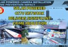 EAST COAST RAILWAY’S SOLAR POWERED CCTV NETWORK DELIVERS SIGNIFICANT CRIME REDUCTION