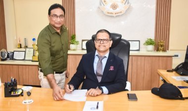 Shri Susanta Kumar Purohit assumes charge as Chairperson of Paradip Port Authority